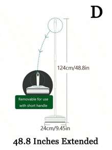 1 件 9.45 英寸撕式粘毛滚筒刷、除毛滚筒、除尘工具、清洁用品 - 白色 - 查看 5