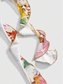 ROMWE Avant Women Two Pieces Outfits For Daily Wear - Multicolor - View 3