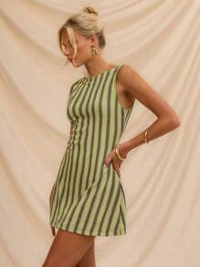 Avantive 海滩度假 夏季文艺复兴集市 乡村音乐会 Y2K连衣裙 毕业典礼 外出 音乐节 机场穿搭 复活节 波西米亚风 夏季上衣 夏季母亲节 毕业典礼穿搭 女装 - 綠色 - 查看 6