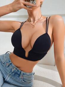 SHEIN 1 pieza Sujetador con ajuste de taza y correa para la cintura para mujeres