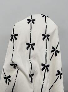 Chiquease Bow Knot Printed Slip Dress, Fashionable For Summer - Apricot - View 7