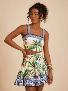 Travachic Trang phục hai mảnh dành cho phụ nữ mặc hàng ngày - Nhiều màu - Xem 4