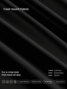 GLOWMODE 凉爽感觉收腹不对称裙子，内置短裤侧袋，防滑握把，网球高尔夫健身房日常休闲 - 黑色 - 查看 6