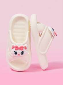 Cuccoo Women's Fashionable Summer Indoor/Outdoor Thick-Sole Quiet Non-Slip EVA Beach Slippers - White - View 2