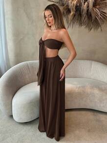 SHEIN SXY 女士日常两件套服装