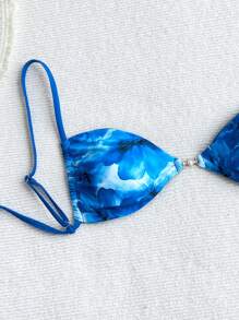 Swimsuit Top, Random Printed Design, Printed ID: 662105 - Multicolor - View 5