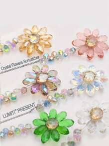 1pc Crystal Rainbow Maker Suncatcher, Indoor & Outdoor Decoration Gift (Multicolored) - Multicolor - View 3