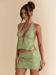 SHEIN BAE 女士日常两件套服装