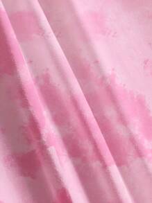 Miraculous Ladybug X SHEIN Young Girl Summer Cute Cartoon Graphic T-Shirt - White - View 3