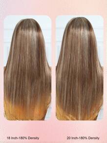 ALL READY WIG 9x6 Wear&Go 无胶假发 4/27/613 棕色混合浅金色渐变直发真人发假发 预剪无胶假发 女士度假装扮 旅行节舞会户外角色扮演校园学校海滩婚礼露营度假装扮 夏季装扮 度假氛围魅力优雅休闲 Y2k 时尚风格 Ss25 关键词 - S4/27/613 - 查看 10