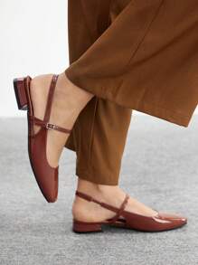 CUCCOO BIZCHIC Zapatos planos simples y prácticos para mujeres CUCCOO
