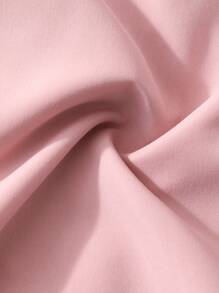 泡泡袖蝴蝶结百褶衬衫，甜美日韩风，适合少女通勤/上学，夏季 - 粉色 - 查看 7