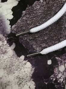 ROMWE MEN Street Life Animal Print Men's Summer Shorts - Multicolor - View 3