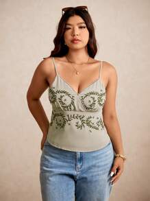 Elaquor Camiseta y top de mujer de talla grande, diseños de moda, adecuados para el verano