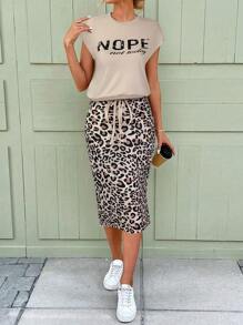 SHEIN LUNE Women Two Pieces Outfits For Daily Wear - Multicolor - View 6