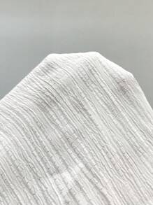 Breezaya Women Textured Fabric Lace Patchwork Camisole, Lace Trim V-Neck Sleeveless Tank Top, Summer Tank Top - White - View 3