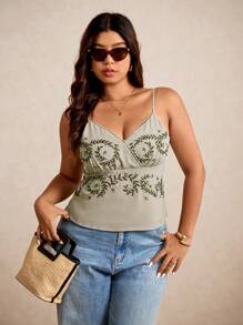 Elaquor Camiseta y top de mujer de talla grande, diseños de moda, adecuados para el verano