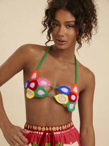 Travachic Regular Neck Hanging Floral Fashion Suitable For Summer - Multicolor - View 4