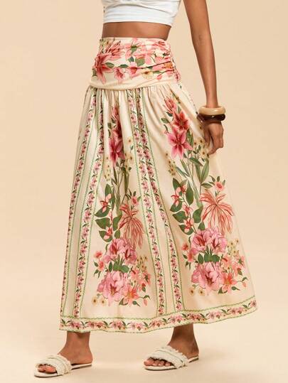 Travachic تنورة مطبوعة عصرية للنساء، مناسبة للصيف، للنساء، للشاطئ، للملابس الغربية للنساء، مناسبة للعطلات، لتناول الشاي بعد الظهر، لموسم الزفاف، لرحلات الشاطئ والبحر، للرحلات في المدينة، للعطلات البوهيمية، لمهرجانات الموسيقى، للملابس الشاطئية، لعيد الفصح، للشاطئ، تنانير أنيقة للنساء، للعطلات، للحفلات الموسيقية، للعطلات الاستوائية، للعطلات، البوهيمي، للربيع والصيف والخريف