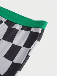 1pc Men's Plaid Comfortable Basic Simple Boxer Briefs - Multicolor - View 7