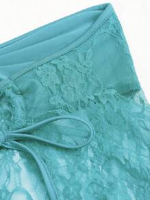 EgrlEra 女式无肩带蕾丝上衣 Y2K