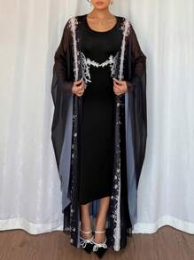 Gloray Women Two Pieces Outfits For Daily Wear - Black - View 3