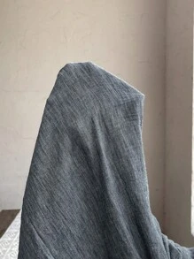 SHEIN LUNE 加大码仿旧竹节针织连体衣 西部风女装 波西米亚风 90 年代服饰 节日夏季波西米亚风复古风 女士夏季服装 春假狂欢装 节日春假装 - 黑色 - 查看 6