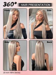 ALL READY WIG Tóc giả không keo 9x6 Wear&Go Highlight màu vàng 18/613 Balayage Tóc giả dài thẳng bằng tóc thật cắt sẵn Tóc giả không keo cho phụ nữ Trang phục đi nghỉ Du lịch Lễ hội Vũ hội Ngoài trời Cosplay Khuôn viên trường học Bãi biển Đám cưới Cắm trại Trang phục ngày lễ Trang phục mùa hè Phong cách thời trang Y2k Phong cách quyến rũ thanh lịch giản dị Ss25 Từ khóa - S18/613 - Xem 4