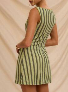 Avantive 海滩度假 夏季文艺复兴集市 乡村音乐会 Y2K连衣裙 毕业典礼 外出 音乐节 机场穿搭 复活节 波西米亚风 夏季上衣 夏季母亲节 毕业典礼穿搭 女装 - 綠色 - 查看 3