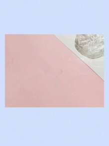 SHEIN 1pc Faux Jade Colored File Folder, A4 Pull Rod Clip Swing Clip PP Information Folder Back To School,Back To School,School Supplies
