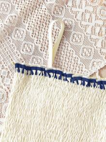 Travachic KIDS Babygirl 夏季可爱花卉印花吊带背心和裤子套装 - 彩色 - 查看 3