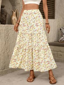 Breezaya 女士花卉印花裙度假沙滩裙