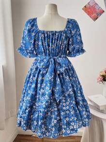 Flirla 优雅扭褶垂坠女式夏装，简约时尚