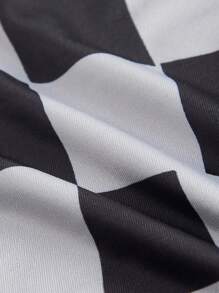 1pc Men's Plaid Comfortable Basic Simple Boxer Briefs - Multicolor - View 8