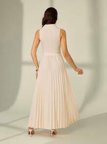 SHEIN Tall 女士日常两件套服装 - 米色 - 查看 2