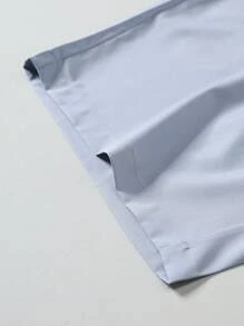 Manfinity RSRT Men's Short Sleeve Shirt And Shorts Fashion Suit, Suitable For Summer