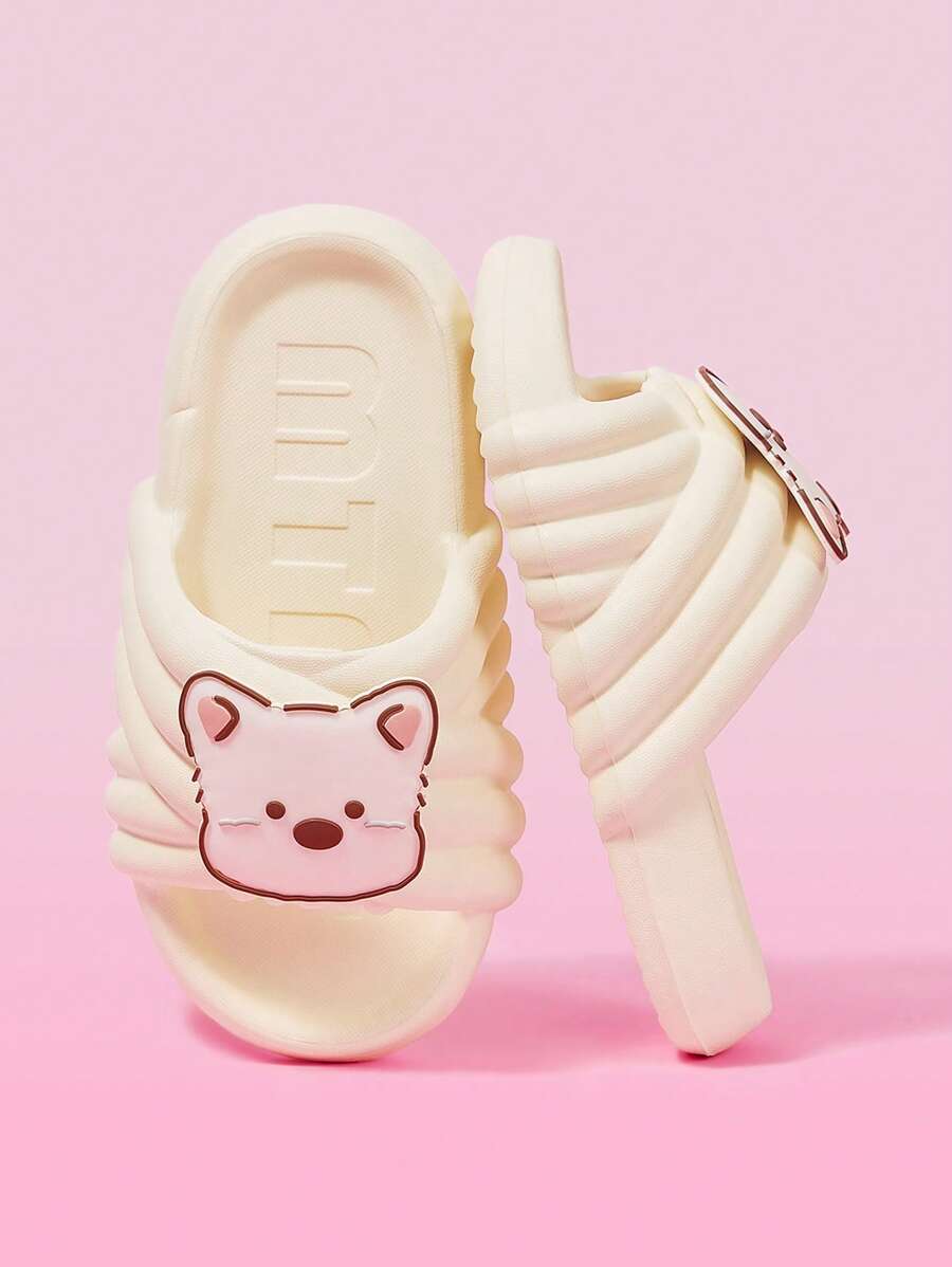 Cuccoo Women's Fashion Thick Sole Quiet Non-Slip Beach EVA Slippers For Outdoor Wear, Summer - Yellow - View 1