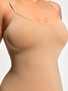 SHAPORA Women's Seamless Camisole Tank Top - Apricot - View 5