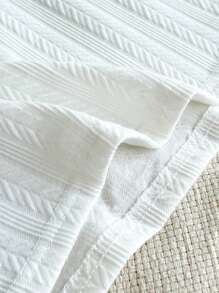 SHEIN Tween Girl Vacation-Style Knit Cami Top And Ditsy Floral Wrap Skirt Set