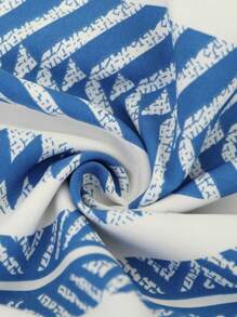 Breezaya Women's Strapless Wide Leg Jumpsuit, Suitable For Spring And Summer Vacation - Blue - View 7