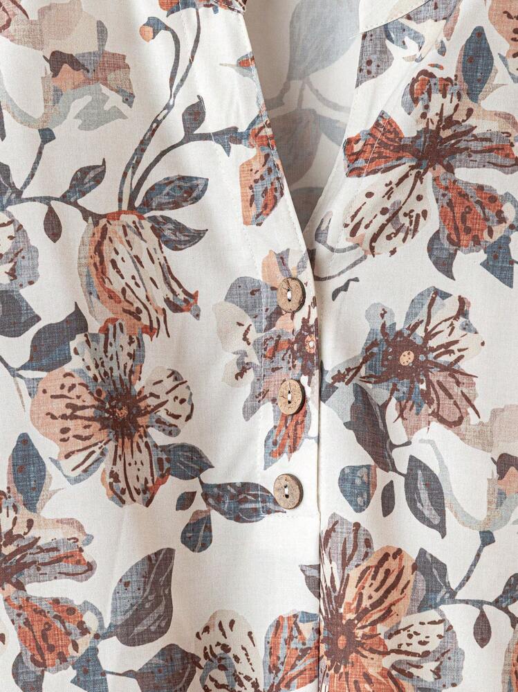 Rusticease 女士日常两件套服装 - 杏色 - 查看 4