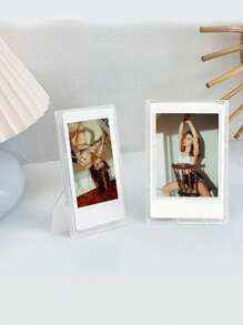 1pc/3pcs/5pcs Color Magnetic Photo Frame, Refrigerator Magnetic Photo Album, Used For Displaying Family Memories Photos, Compatible With Photos - Family Rooms, Living Rooms, Office Decorations, Valentine's Day, New Year Gifts, Birthdays, Graduation