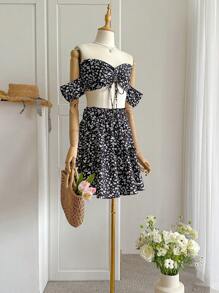 Conjuntos de dos piezas para mujer para uso diario - Multicolor - Ver 4