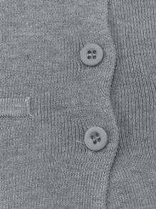 SHEIN Clasi Women's Solid Color Camisole With Buttons, Fashionable Summer Top