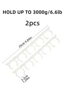 SHEIN Basic living 2/4/14pcs/1 Set Of Plastic Spice Jars With Clip Covers, Kitchen Storage Racks, Label Kits, Asymmetrical Stickers, Blackboard Stickers, PVC Waterproof Self-Adhesive Seasoning Jar Labels, Double Lid Seasoning Jars, Kitchen Household Salt, Monosodium Glutamate Seasoning Bottles, Sealed Moisture-Proof Large Caliber Transparent Measurable Seasoning Bottle Storage Racks, Simple Bottle Mouth Clip Food Clip Kitchen Clip Two-Color Plastic