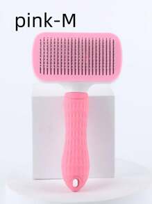 1/2 件猫咪美容刷，自清洁宠物美容刷，适用于狗猫宠物美容刷工具，可轻柔去除松散底毛、垫子缠结毛发，宠物按摩自清洁刷升级版 - 彩色 - 查看 21