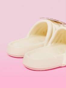 Cuccoo Women's Fashion Thick Sole Quiet Non-Slip Beach EVA Slippers For Outdoor Wear, Summer - Yellow - View 4