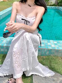 DAZY Women Two Pieces Outfits For Daily Wear - White - View 4