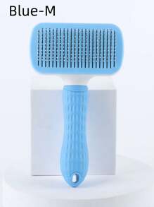 1/2 件猫咪美容刷，自清洁宠物美容刷，适用于狗猫宠物美容刷工具，可轻柔去除松散底毛、垫子缠结毛发，宠物按摩自清洁刷升级版 - 彩色 - 查看 22