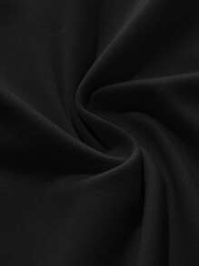 SHEIN Explorewe T-shirt confortable avec imprimé graphique de football à design cœur, pour garçon casual, été - Noir - Voir 6